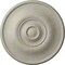 Ekena Millwork Jefferson Ceiling Medallion (Fits Canopies up to 2 7/8"), 11 3/4"OD x 3/8"P, Pot of Cream Crackle CM12JEPCC - alternate 1